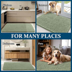 OLANLY Dog Door Mat for Muddy Paws 36x24, Absorbs Moisture and Dirt, Absorbent - Image 8