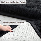 TWINNIS Super Soft Shaggy Rugs Fluffy Carpets, 3x5 Feet, Indoor Modern Plush - Image 2