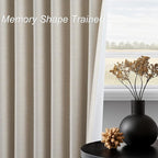 Topfinel Beige 90 Inch Thermal Blackout Curtains - Image 4