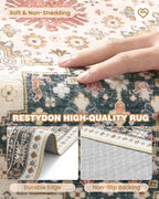 Area Rugs 5x7, Ultra-Thin Washable Rugs - Image 7