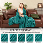 inhand Fleece Throw Blanket, Super Soft Fuzzy Blanket - Image 4