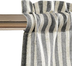 jinchan Linen Stripe Curtain Valance - Image 7