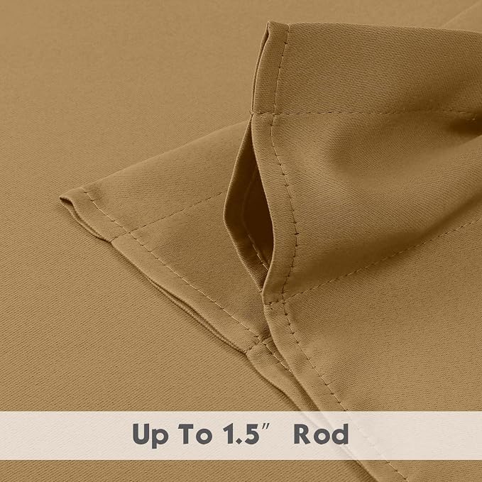 Chyhomenyc Gold Blackout Valances - Image 6