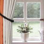 Wood Bead Curtain Tiebacks, KLOGTSIND Set of 4 Curtain Holdbacks - Image 2