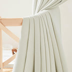 NICETOWN Room Darkening Bedroom Curtains 96 inches Long, Dual Rod Pockets & - Image 5