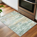 KOZYFLY Small Area Rug 2x3 Rug Entryway Rugs Modern Abstract Indoor Non-Slip - Image 3