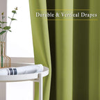 NICETOWN Room Darkening Curtains 90 inches Long - Image 5