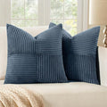 MIULEE Blue Decorative Throw Pillow Covers 18x18 Inch by MIULEE