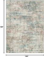 10x14 Area Rugs Washable Rug: Modern Abstract Living Room Rug Soft Anti-Skid - Image 2