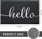 BeneathYourFeet Door Mat, Welcome Mat Low Profile Front Doormat Indoor Outdoor - Image 3