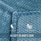 Exclusivo Mezcla Fleece Throw Blanket Extra Large, Super Soft and Warm Blankets - Image 7