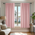 Deconovo Blackout Curtains, Thermal Insulated, W52 x L45 2 Panels, Back Tab by Deconovo