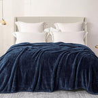 Exclusivo Mezcla Plush Fuzzy Fleece Bed Blanket Queen Size, Super Soft by ExclusivoMezcla