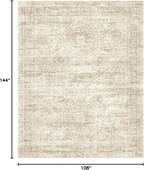 9x12 Area Rugs for Living Room, Non Slip Machine Washable Vintage Rugs - Image 2