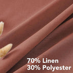 H.VERSAILTEX Living Room Linen Curtains - Image 4