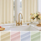 RYB HOME Kitchen Striped Curtains - Image 7