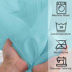 Simplebrand Rod Pocket Top Solid Voile Sheer Curtains - Image 5