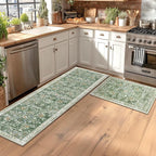 Yamaziot Washable Runner Rug 2x6 – Non Slip Boho Floral Hallway Runner Rug - Image 3
