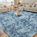 Rugs for Living Room 6x9, Alfombras para Salas Shag Large Plush Soft Area Rug by Junhejiamei