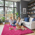 Rugs for Living Room 5x8, Alfombras para Salas Shag Large Plush Soft Area Rug - Image 4