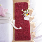 Chicrug Soft Runner Rug for Bedroom Living Room Plush Fluffy Rugs 2x6 Feet - Image 4