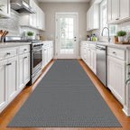 KOZYFLY Long Runners for Hallways 3x12 ft Washable Kitchen Runner Non Slip - Image 2