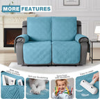TAOCOCO 100% Waterproof Loveseat Recliner Cover, Non Slip Split Recliner Couch - Image 6
