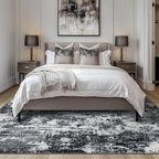 Washable Area Rugs Square 7ft Non-Slip Modern Abstract Soft - Image 9