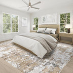 XLUEZ 8x10 Area Rugs for Living Room, Washable Modern Abstract Large Area Rug - Image 5