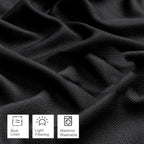 OWENIE Bob 1 PCS Black Valances - Image 4
