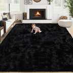 8x10 Area Rugs for Living Room: Fluffy Shag Soft Washable Rug Large Fuzzy Plush by VECARF