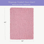 Bigacogo Chunky Knit Throw Blanket - Image 2