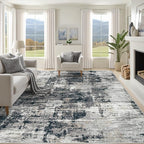 XLUEZ 8x10 Area Rugs for Living Room, Washable Modern Abstract Large Area Rug by XLUEZ