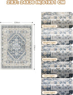 Entryway Rug - 2x3 Washable Rug Runner - Image 2