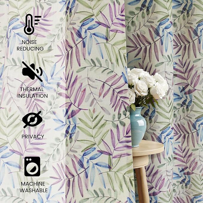 Yakamok Farmhouse Linen Curtains - Image 2