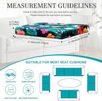 12 Pcs Stretch Patio Cushion Covers, Outdoor Couch Covers Replacement, Outdoor - Image 2