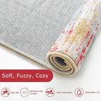 KOZYFLY Washable Area Rug 5x7 Modern Ombre Thin Rugs - Image 6