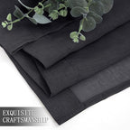 Tollpiz Sheer Tier Curtain Linen Textured Half Kitchen Curtains Sheer Light - Image 7