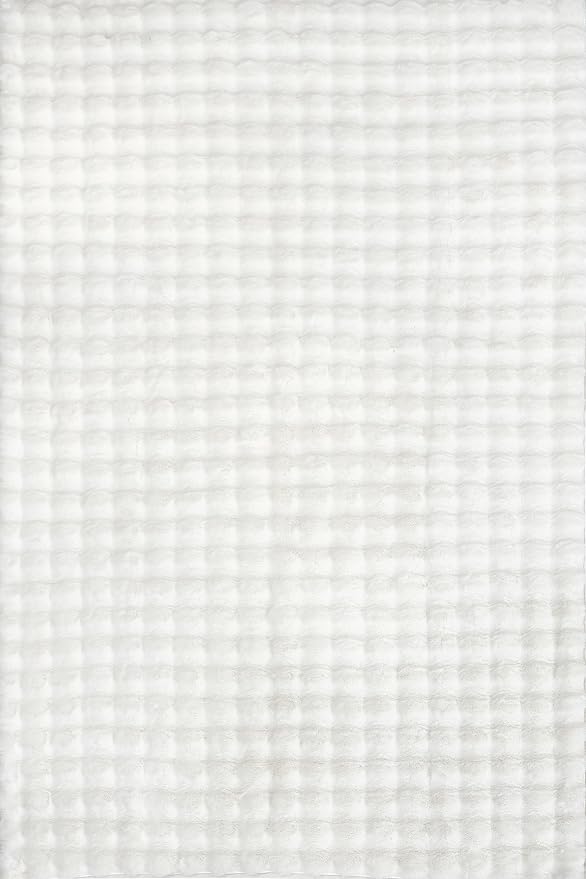 nuLOOM 7'6' x 9'6' Cozy Plush Area Rug, Machine Washable, Soft Fluffy Shag - Image 3