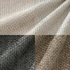 MIULEE Pack of 4 Couch Throw Pillow Covers 26x26 Inch Neutral Soft Decorative - Image 2