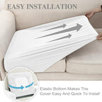 Couch Cushion Covers Seat Cushion Cover Stretch Couch Cover Separate Sectional - Image 5