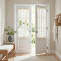 MYSKY HOME Natural French Door Curtains by MYSKYHOME