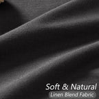 Guken Black 100% Blackout Curtains 96 Inch Length 2 Panels Set - Image 3
