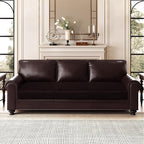 Leather Look Couch Cushion Covers Sofa Seat Slipcovers Sets Couches Furniture - Image 8