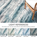 KOZYFLY Area Rug 6x9 Modern Ombre Rugs - Image 4