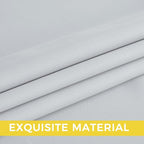 NICETOWN Greyish White Ring Top Panels - Image 5