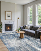 Latte&Fog 5x7 Area Rugs for Living Room Bedroom, Boho Non Slip Low Pile Carpet by LatteFog