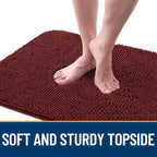 OLANLY Dog Door Mat for Muddy Paws 35x24, Absorbs Moisture and Dirt, Absorbent - Image 4