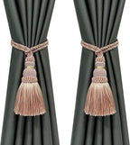 Fenghuangwu 2 Pack Curtain Tie Backs Rope Tassels by fenghuangwu