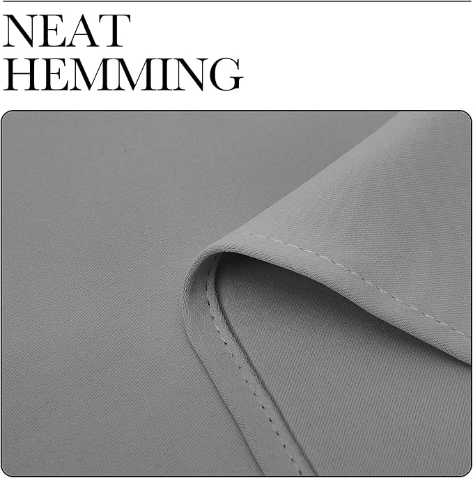 NICETOWN Thermal Insulated Grommet Blackout Curtains, 2 Panels, W42 x L78 -Inch - Image 7